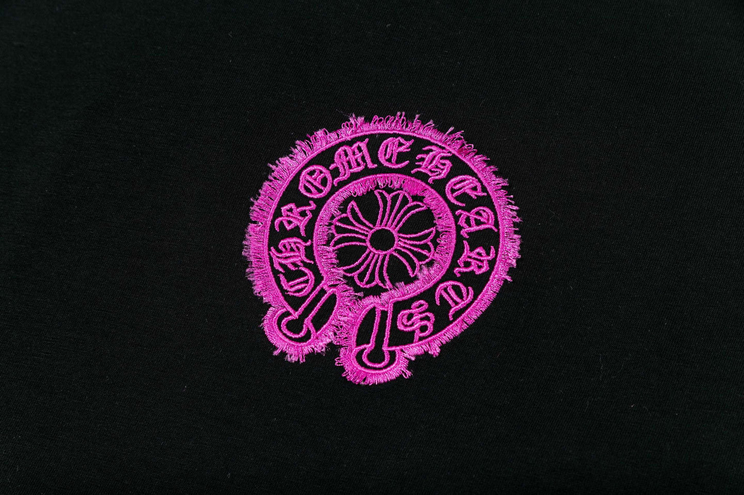 Black Chrome Pink Hearts