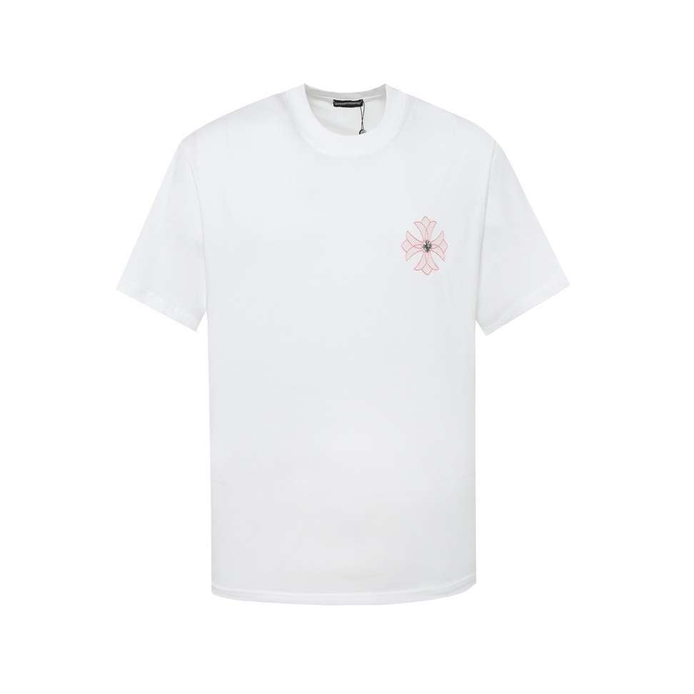 White Chrome Light Pink Gem Heart