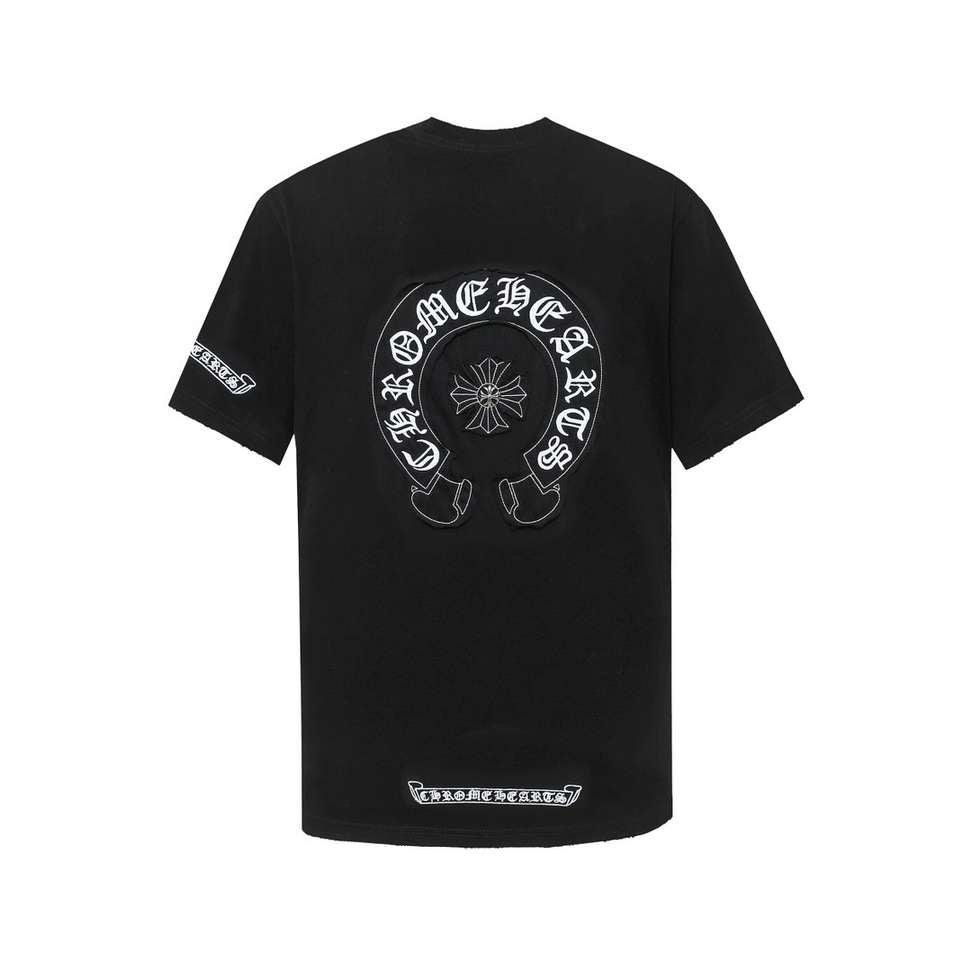 Black Chrome White Hearts