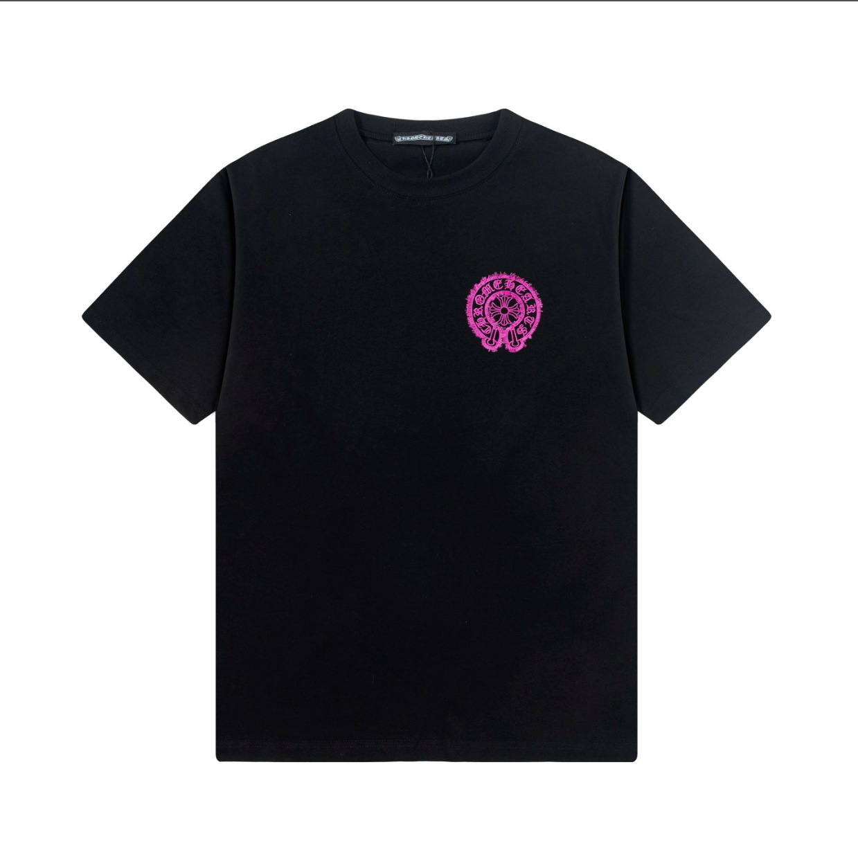 Black Chrome Pink Hearts