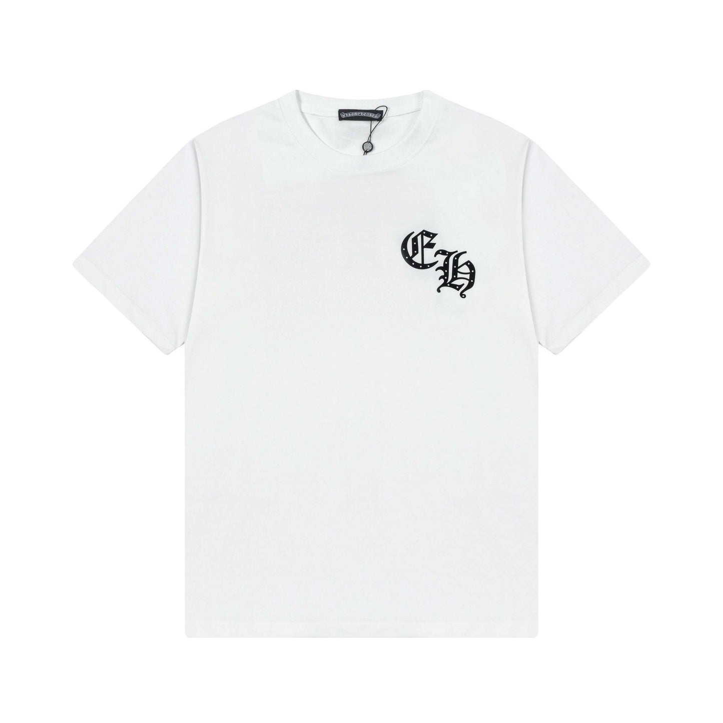 White Chrome Gem Hearts