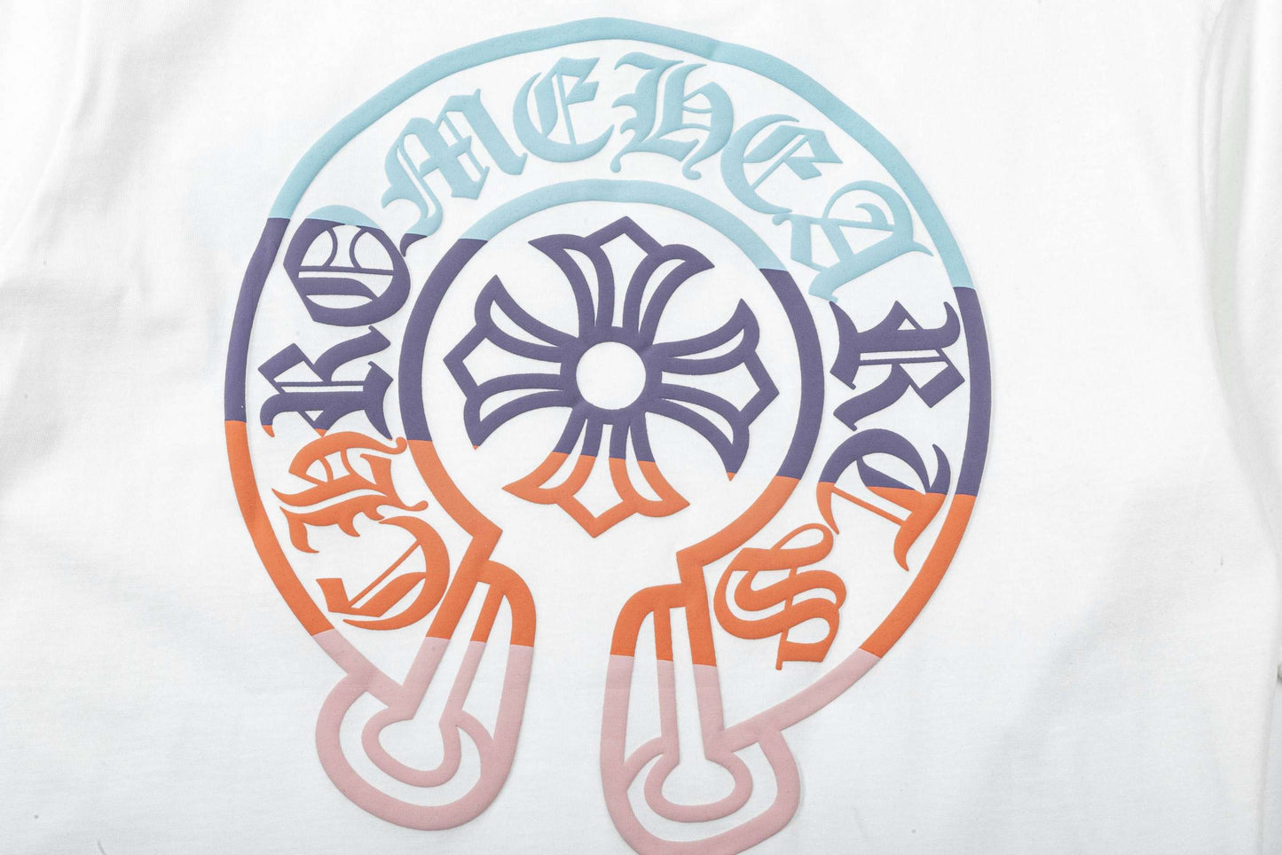 White Chrome Mixed Heart